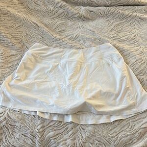 Polo Ralph Lauren White Tennis Skort, Sz. L